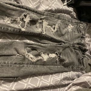 American Eagle High-Rise skinny jeans/jeggings